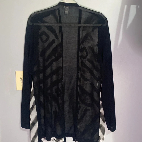 Chicos Sheer Cardigan Size Large - Picture 2 of 6